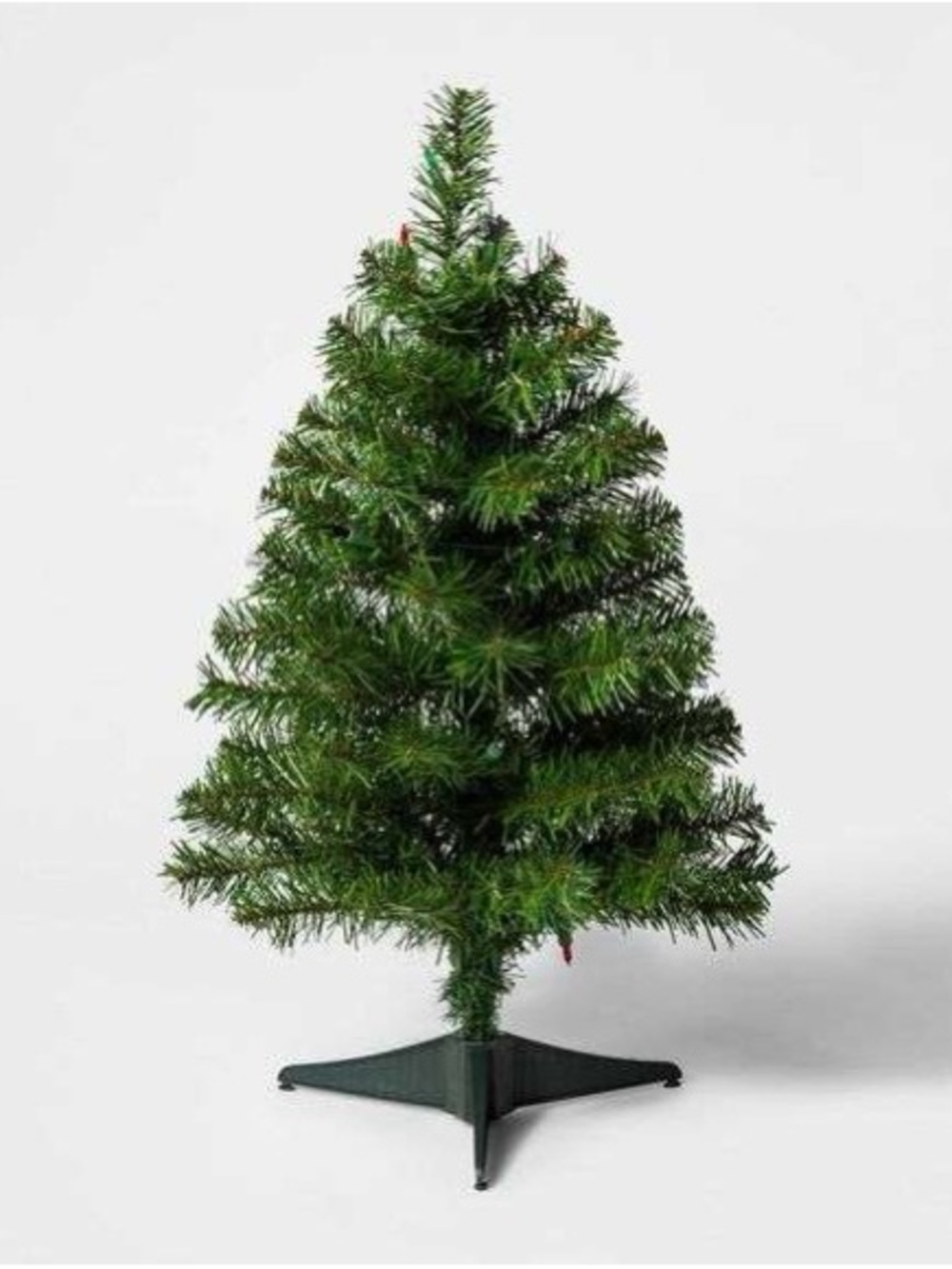 2-Foot Alberta Spruce Pre-Lit Christmas Tree with Multicolor Lights 🎄
